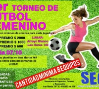 Primer torneo de Ftbol femenino del SEC Tandil